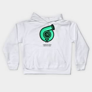 Cutest Turbo - Minty Glow Alien Kids Hoodie